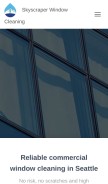 How skyswc.com looks like on a mobile device such as an iPhone.