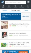How slickdeals.net looks like on a mobile device such as an iPhone.
