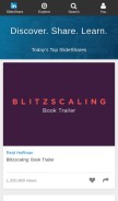 How slideshare.com looks like on a mobile device such as an iPhone.