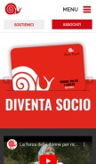 How slowfood.it looks like on a mobile device such as an iPhone.