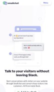 How small.chat looks like on a mobile device such as an iPhone.