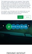 How smartdrive.net looks like on a mobile device such as an iPhone.