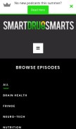 How smartdrugsmarts.com looks like on a mobile device such as an iPhone.