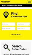How smartfoodservice.com looks like on a mobile device such as an iPhone.