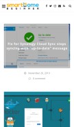 How smarthomebeginner.com looks like on a mobile device such as an iPhone.