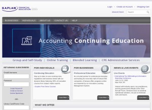 How smartpros.com looks like on a tablet such as an iPad.