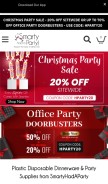 How smartyhadaparty.com looks like on a mobile device such as an iPhone.