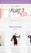 How smcfashion.com looks like on a mobile device such as an iPhone.