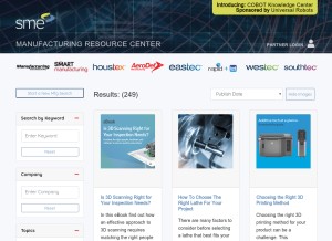 How smeammedia.com looks like on a tablet such as an iPad.