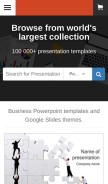 How smiletemplates.com looks like on a mobile device such as an iPhone.