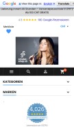How smoke-shop.ch looks like on a mobile device such as an iPhone.