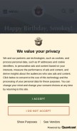 How smokeybear.com looks like on a mobile device such as an iPhone.