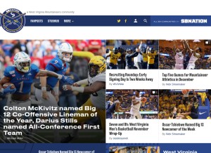 How smokingmusket.com looks like on a tablet such as an iPad.