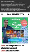 How smp.se looks like on a mobile device such as an iPhone.