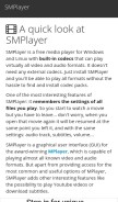 How smplayer.info looks like on a mobile device such as an iPhone.