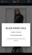 How sneakerworldshop.com looks like on a mobile device such as an iPhone.
