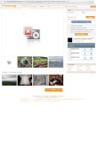 How snimka.bg looks like on a mobile device such as an iPhone.