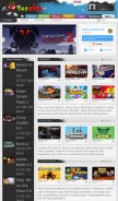 How snokido.com looks like on a mobile device such as an iPhone.