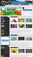 How snokido.fr looks like on a mobile device such as an iPhone.