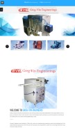 How soapstampingmachines.com looks like on a mobile device such as an iPhone.