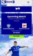 How soccerprediction.co looks like on a mobile device such as an iPhone.