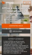 How social-sb.com looks like on a mobile device such as an iPhone.