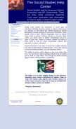 How socialstudieshelp.com looks like on a mobile device such as an iPhone.
