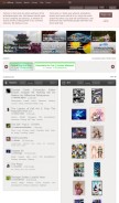 How sofurry.com looks like on a mobile device such as an iPhone.