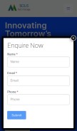 How solistechnology.in looks like on a mobile device such as an iPhone.