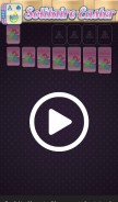 How solitaireeaster.com looks like on a mobile device such as an iPhone.