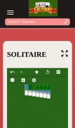How solitairespider.co looks like on a mobile device such as an iPhone.
