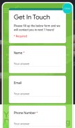 How solutions1313.com looks like on a mobile device such as an iPhone.