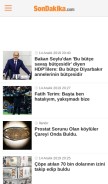 How sondakika.com looks like on a mobile device such as an iPhone.