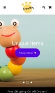 How sooperkids.com looks like on a mobile device such as an iPhone.