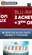 How sortiesdvd.com looks like on a mobile device such as an iPhone.