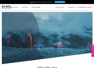 How sourcehov.com looks like on a tablet such as an iPad.