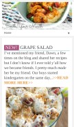 How southyourmouth.com looks like on a mobile device such as an iPhone.