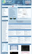 How space-forums.com looks like on a mobile device such as an iPhone.