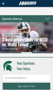 How spartanavenue.com looks like on a mobile device such as an iPhone.
