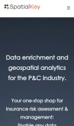 How spatialkey.com looks like on a mobile device such as an iPhone.