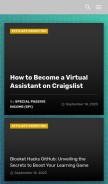 How specialpassiveincome.com looks like on a mobile device such as an iPhone.