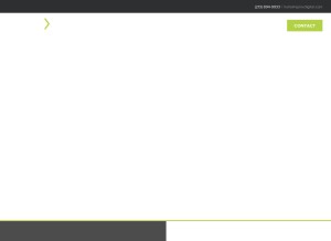 How spinxdigital.com looks like on a tablet such as an iPad.
