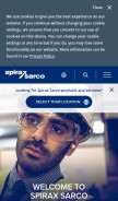 How spiraxsarco.com looks like on a mobile device such as an iPhone.