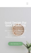 How splstudios.com looks like on a mobile device such as an iPhone.