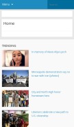 How spokesman-recorder.com looks like on a mobile device such as an iPhone.