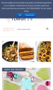 How spoonfulofflavor.com looks like on a mobile device such as an iPhone.
