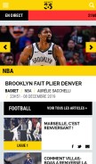 How sport365.fr looks like on a mobile device such as an iPhone.