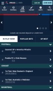 How sportingindex.com looks like on a mobile device such as an iPhone.