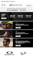 How sportrx.com looks like on a mobile device such as an iPhone.