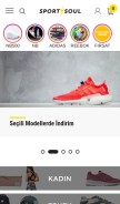 How sportsoul.com looks like on a mobile device such as an iPhone.